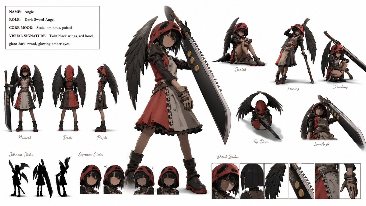 Dark Sword Angel 角色设定集