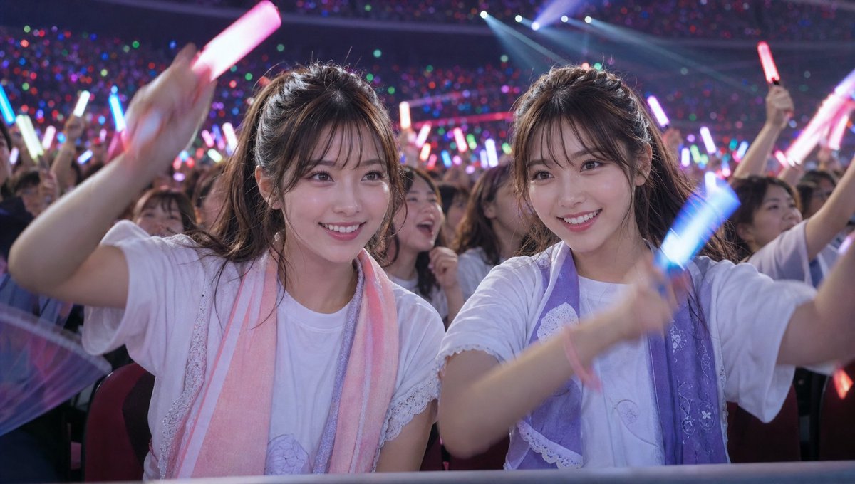 Idol Concert Fan Crowd