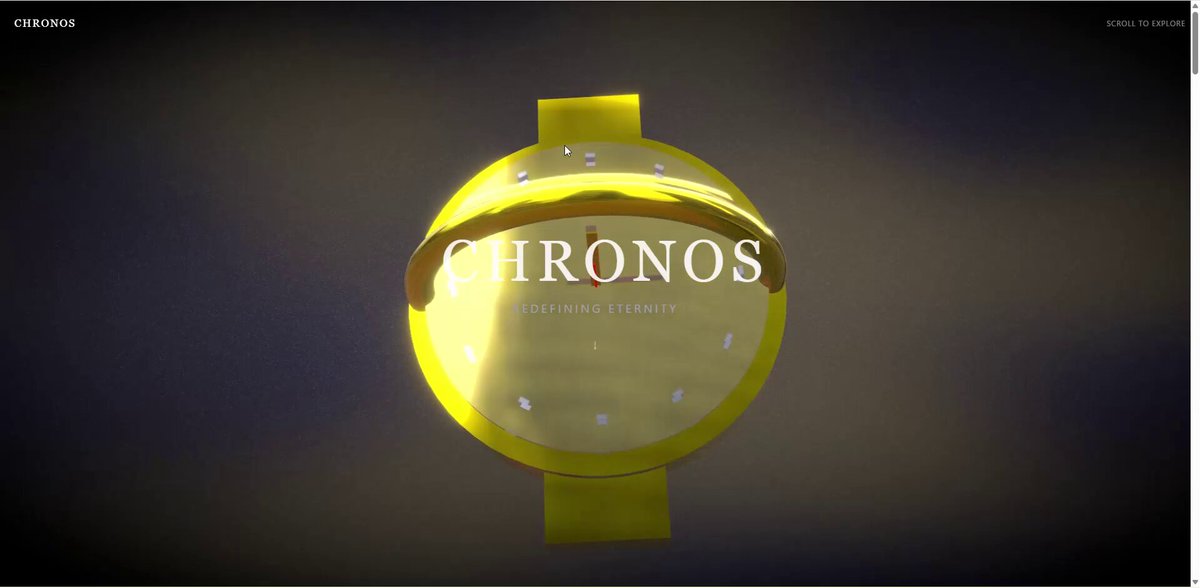 奢华 3D 腕表产品体验页面 (Next.js + Three.js)