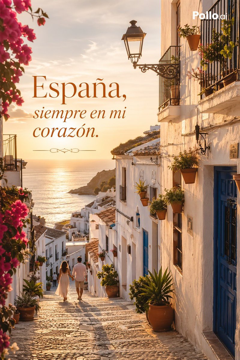 Luxury Spain Sunset Poster