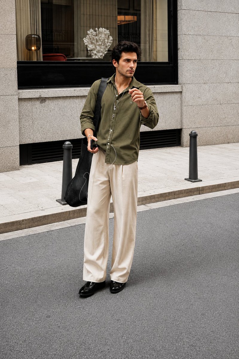 Luxury Street Fashion Portrait