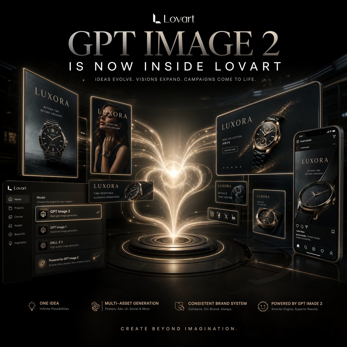 Luxury Watch Campaign Poster