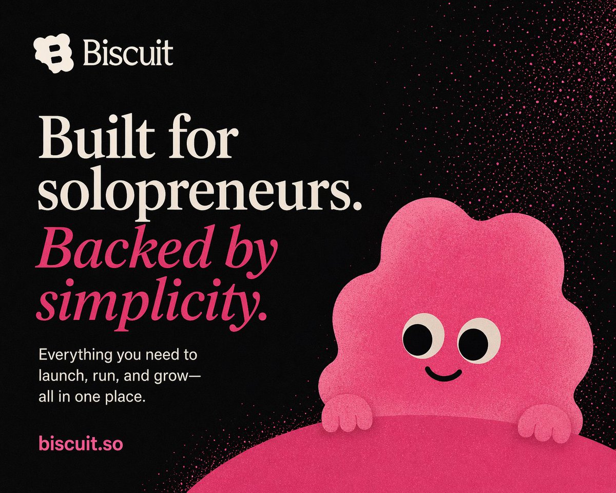 Minimal Saas Poster Mascot