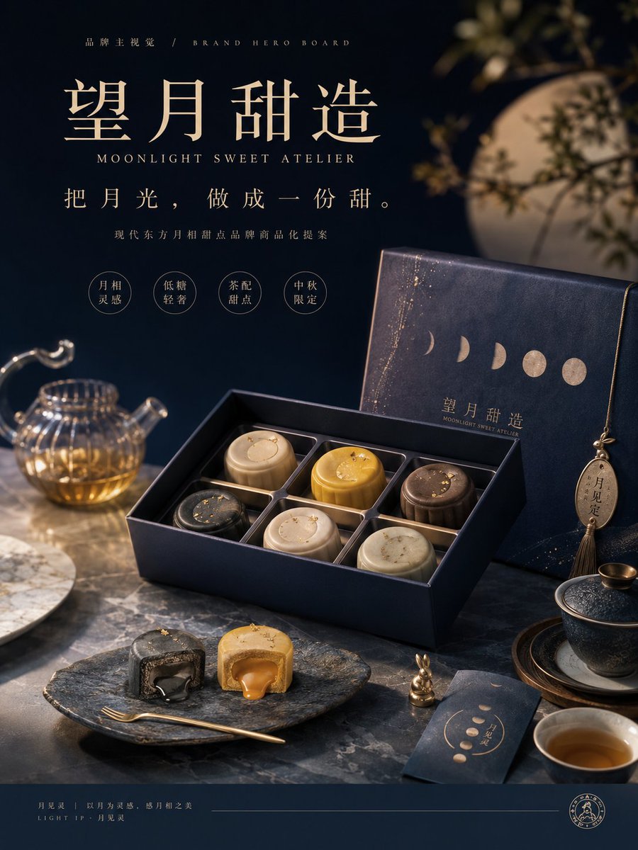 Moon Phase Mooncake Brand