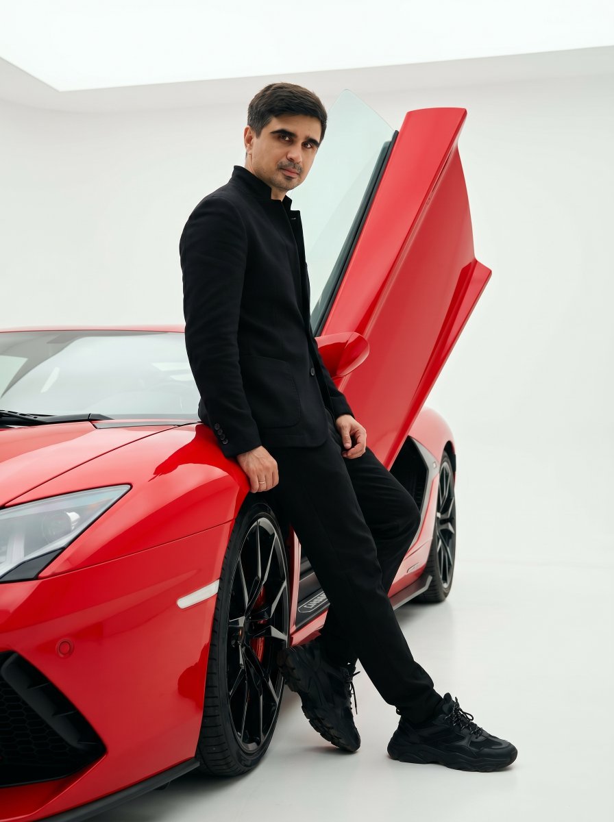 High-Fashion Supercar Editorial