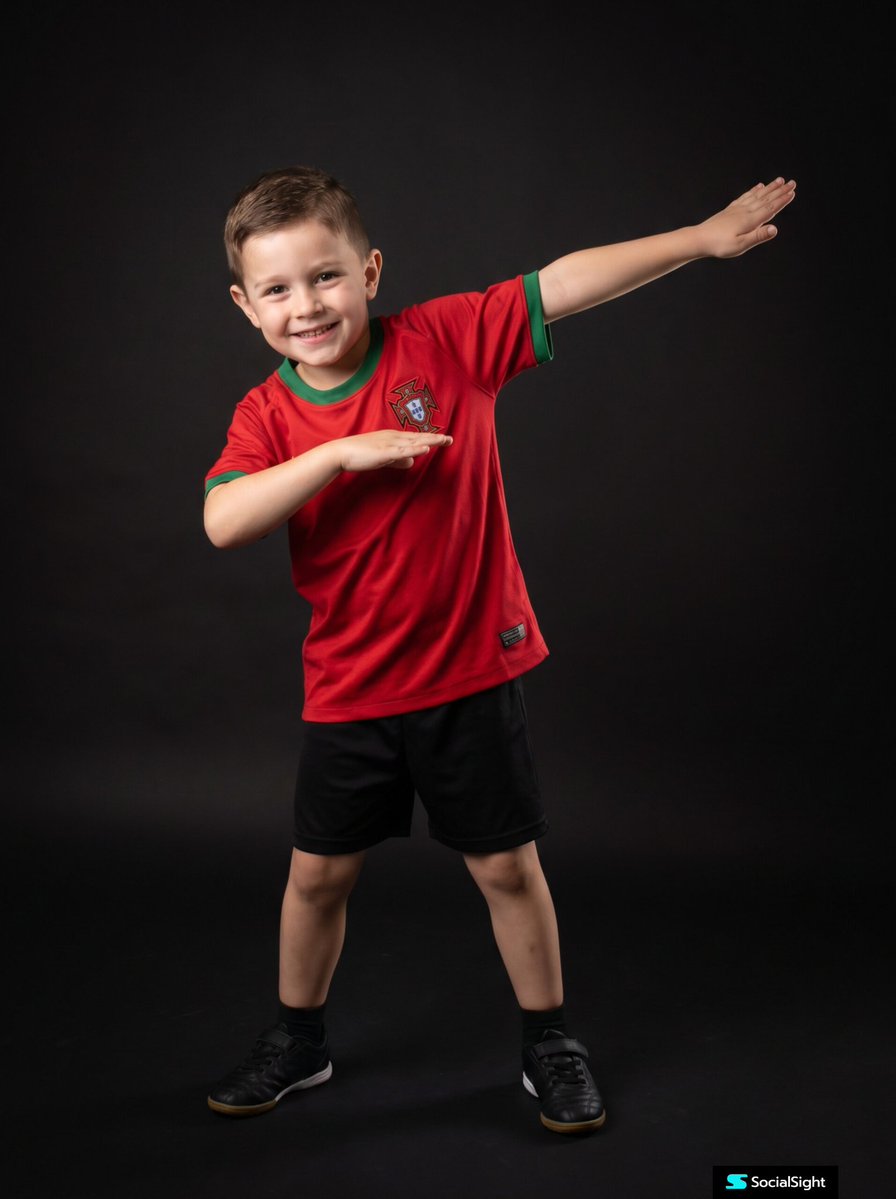 Studio Sports Photography Child Portrait