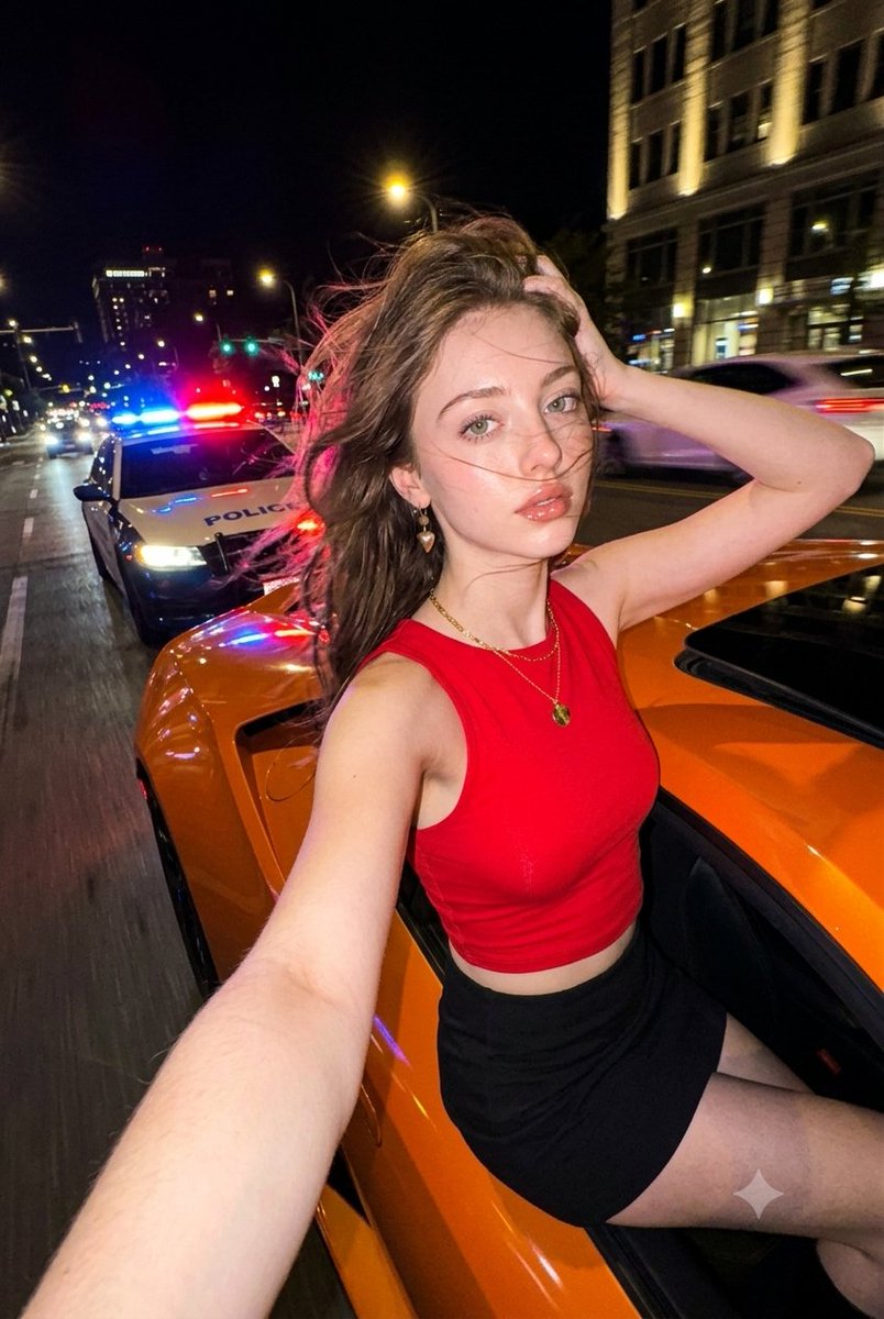 Y2K Night Selfie Paparazzi Vibe