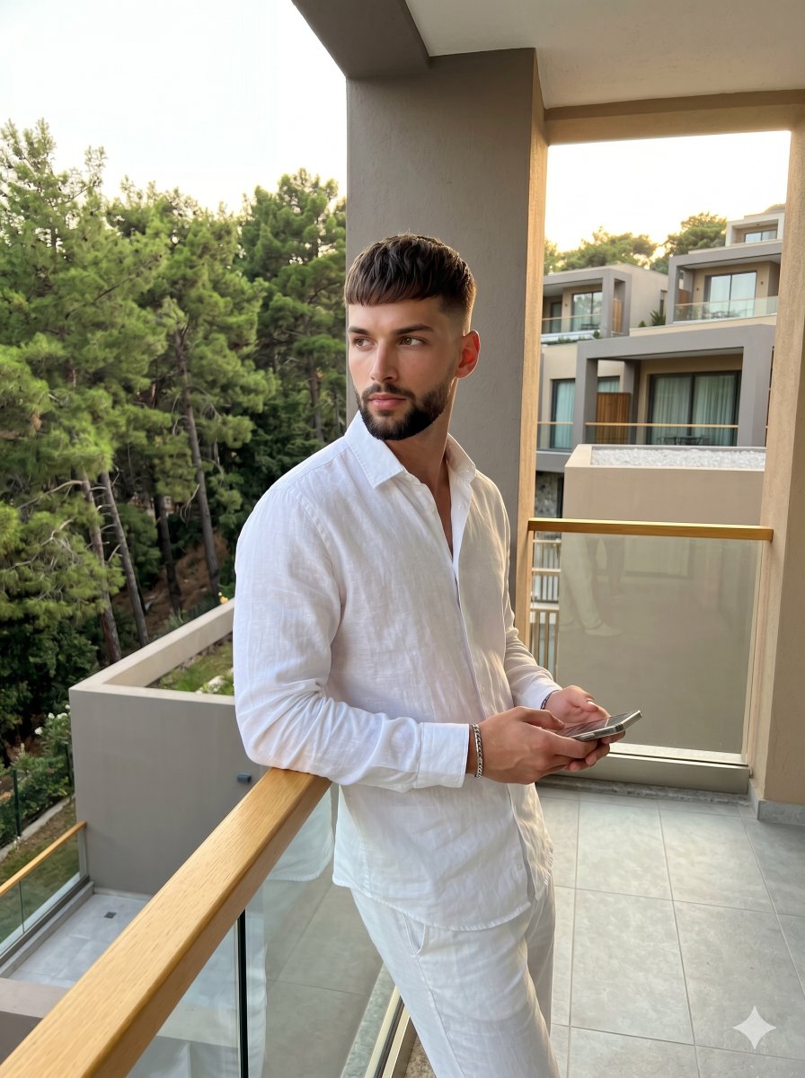 Resort Balcony Lifestyle Portrait