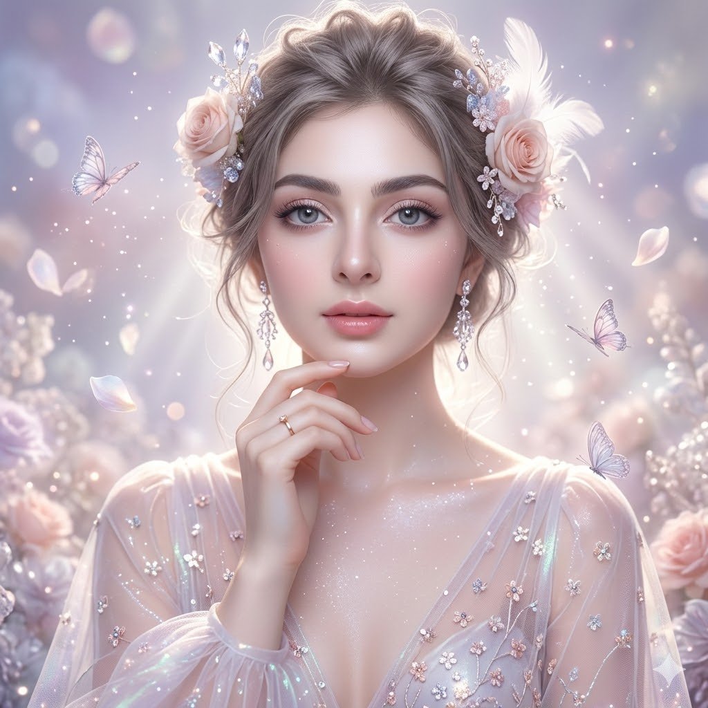 Ultra-Realistic Ethereal Fantasy Portrait