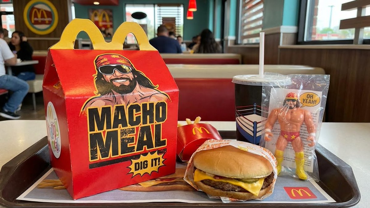Sora 视频提示 用于 Macho Meal 麦当劳广告