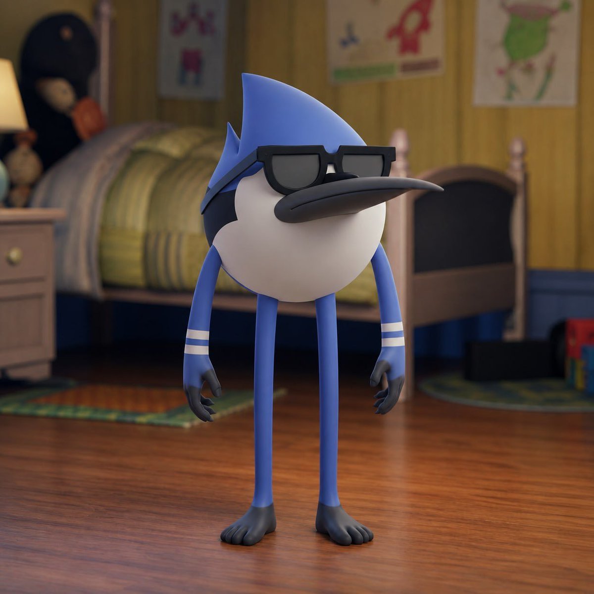 Spherical 3D Character Meme