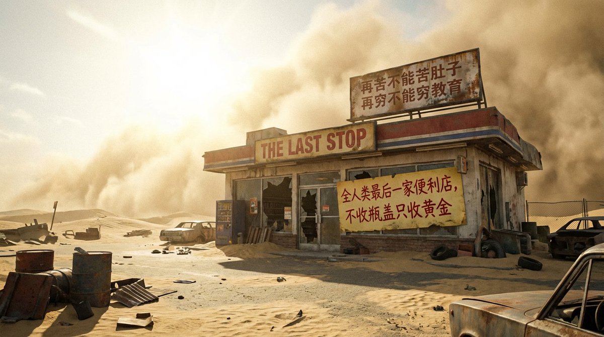 世界末日后仅存的便利店