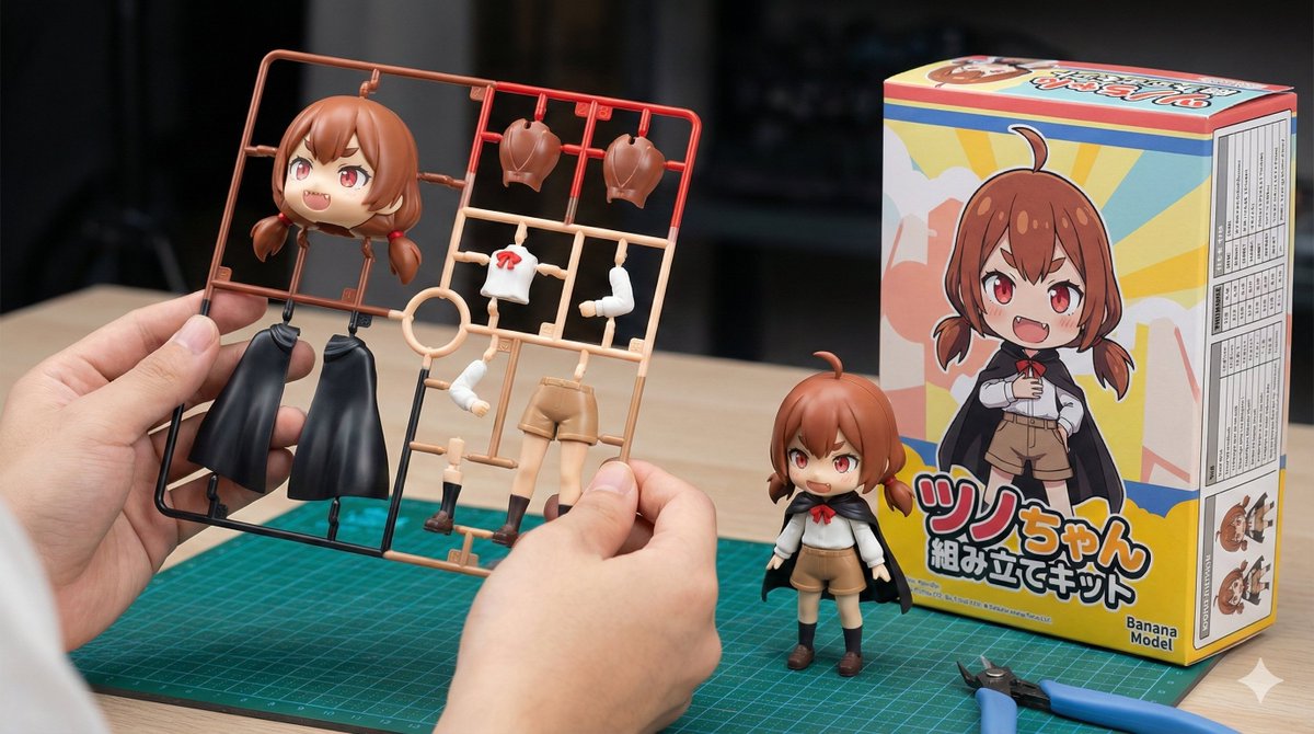 塑料模型套件生成提示