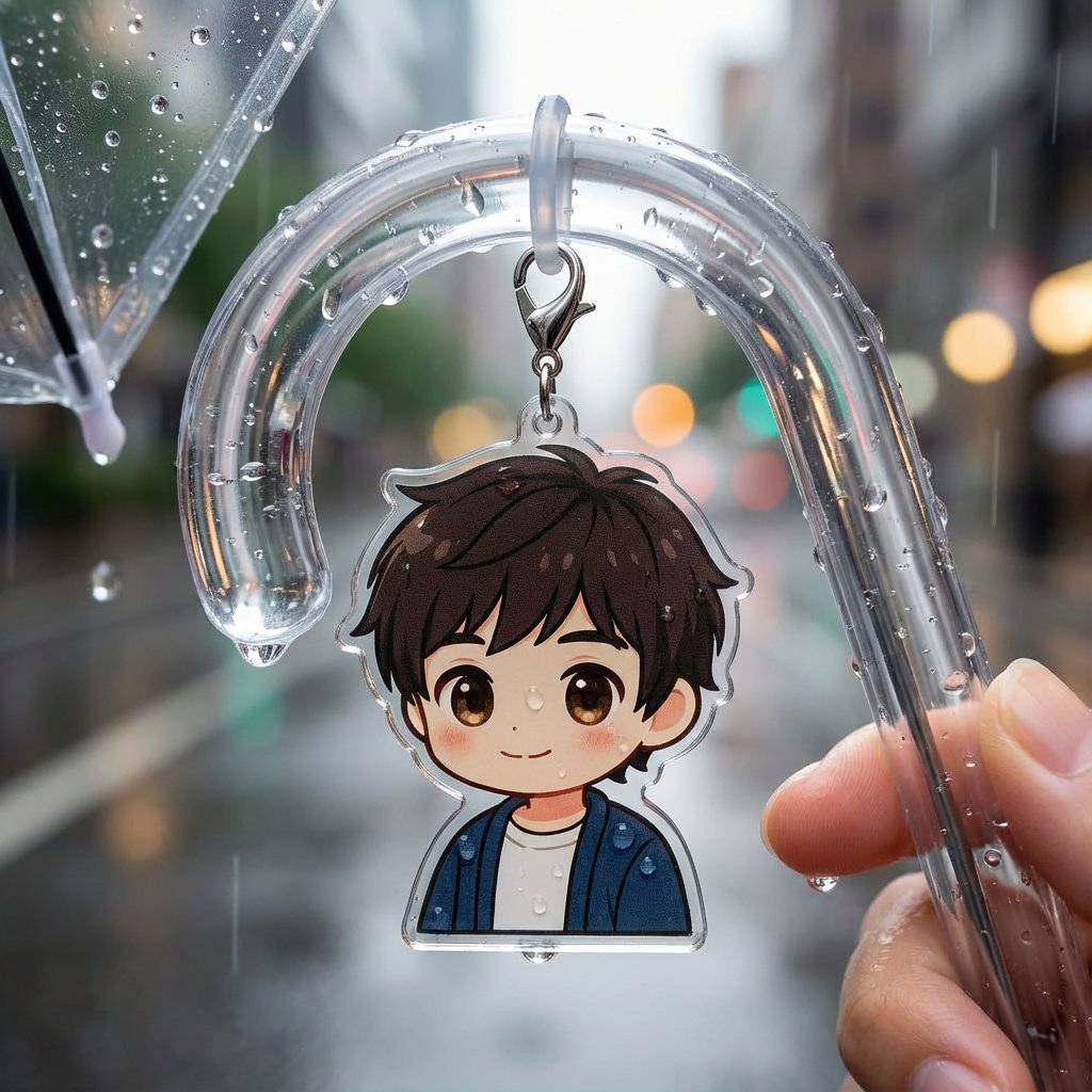 雨伞标记配件生成