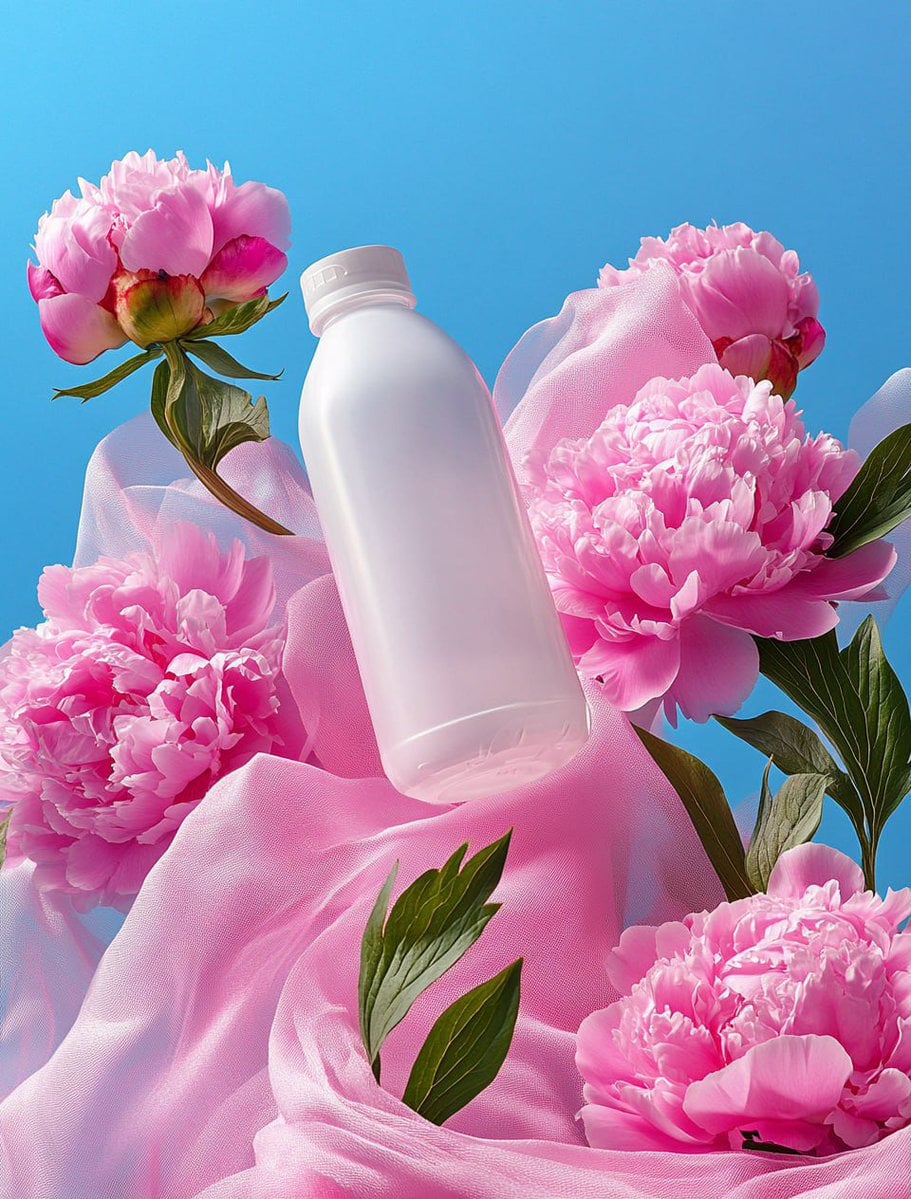 Product photography, "". photograph of a white plastic ma...